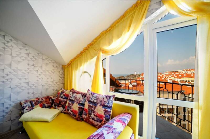 Изображение Изображение квартиры / апартамента "Двухкомнатная квартира с видом на море" #10 #8