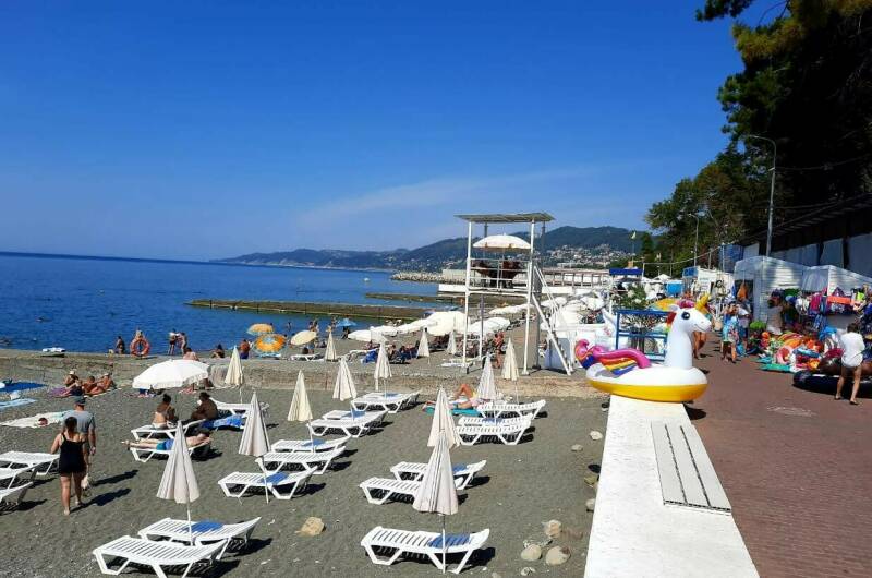 Изображение Изображение квартиры "Семейная 1-ком. у пляжа «Альбатрос»" #4 #4