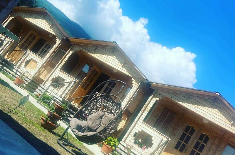 Изображение Изображение отеля / гостиницы "База отдыха «Wooden house ANNA»" #10 #8