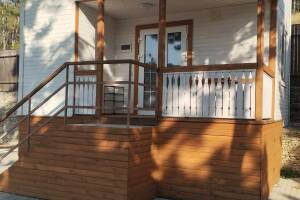 Изображение коттеджа "Деревянный домик у озера Абрау"